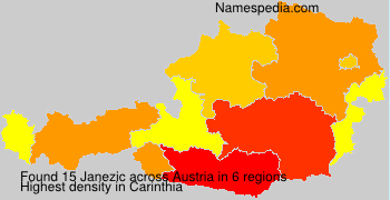 Surname Janezic in Austria Surname Janezic in Austria