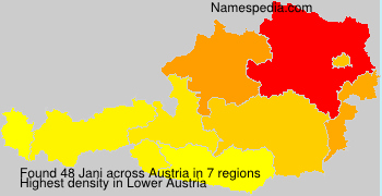 Surname Jani in Austria Surname Jani in Austria