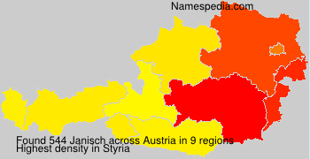 Surname Janisch in Austria Surname Janisch in Austria