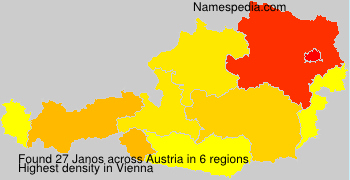 Surname Janos in Austria Surname Janos in Austria