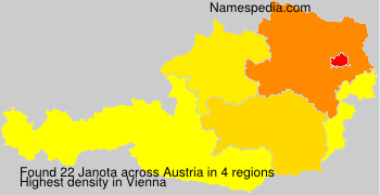 Surname Janota in Austria Surname Janota in Austria
