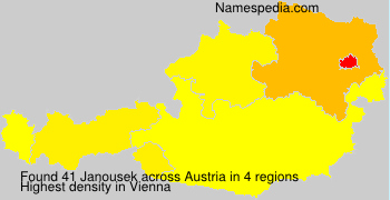 Surname Janousek in Austria Surname Janousek in Austria