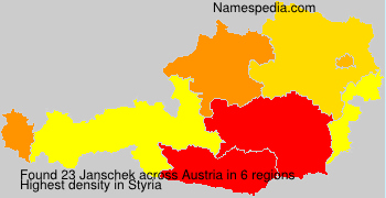 Surname Janschek in Austria Surname Janschek in Austria