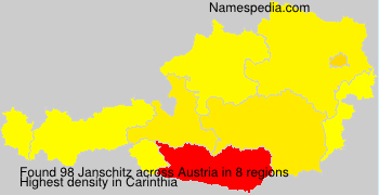 Surname Janschitz in Austria Surname Janschitz in Austria