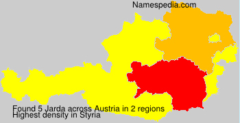 Surname Jarda in Austria Surname Jarda in Austria