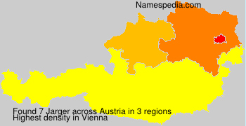 Surname Jarger in Austria Surname Jarger in Austria