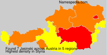 Surname Jasinski in Austria Surname Jasinski in Austria