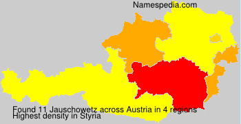 Surname Jauschowetz in Austria Surname Jauschowetz in Austria