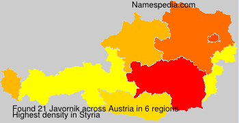 Surname Javornik in Austria Surname Javornik in Austria