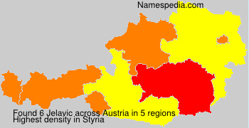 Surname Jelavic in Austria Surname Jelavic in Austria