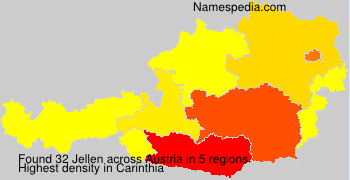 Surname Jellen in Austria Surname Jellen in Austria