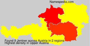 Surname Jentner in Austria Surname Jentner in Austria