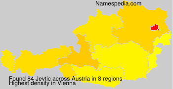 Surname Jevtic in Austria Surname Jevtic in Austria