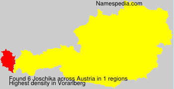 Surname Joschika in Austria