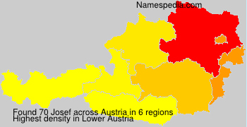 Surname Josef in Austria Surname Josef in Austria