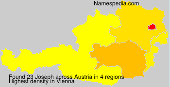 Surname Joseph in Austria Surname Joseph in Austria