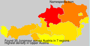 Surname Jungmayr in Austria