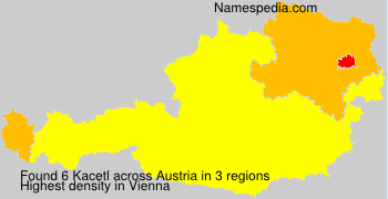 Surname Kacetl in Austria Surname Kacetl in Austria
