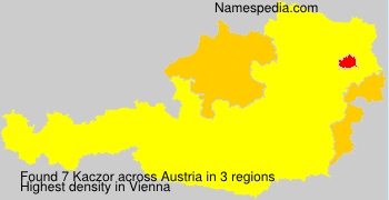 Surname Kaczor in Austria Surname Kaczor in Austria