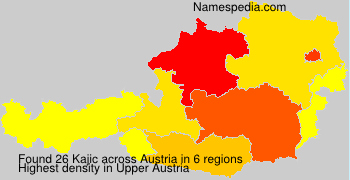 Surname Kajic in Austria Surname Kajic in Austria