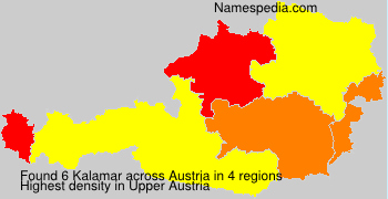 Surname Kalamar in Austria Surname Kalamar in Austria