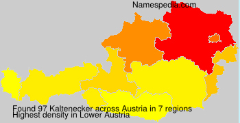 Surname Kaltenecker in Austria Surname Kaltenecker in Austria
