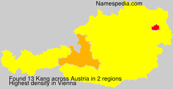 Surname Kang in Austria Surname Kang in Austria