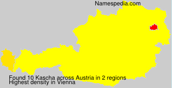 Surname Kascha in Austria Surname Kascha in Austria