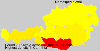 Surname Kattnig in Austria Surname Kattnig in Austria