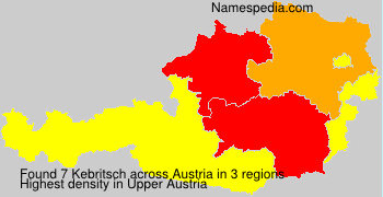 Surname Kebritsch in Austria Surname Kebritsch in Austria
