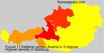 Surname Kelderer in Austria
