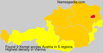 Surname Kemal in Austria Surname Kemal in Austria