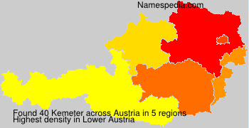 Surname Kemeter in Austria Surname Kemeter in Austria