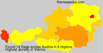 Surname Kepp in Austria Surname Kepp in Austria