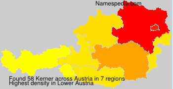 Surname Kerner in Austria Surname Kerner in Austria