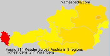 Surname Kessler in Austria Surname Kessler in Austria
