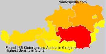 Surname Kiefer in Austria Surname Kiefer in Austria