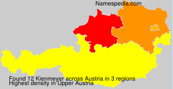 Surname Kienmeyer in Austria Surname Kienmeyer in Austria