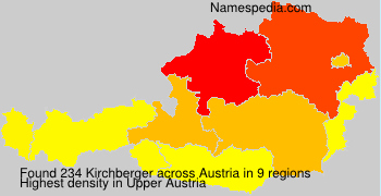 Surname Kirchberger in Austria Surname Kirchberger in Austria