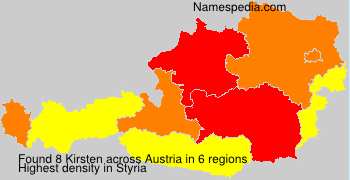 Surname Kirsten in Austria Surname Kirsten in Austria