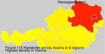 Surname Kleedorfer in Austria Surname Kleedorfer in Austria