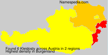 Surname Kleidosty in Austria Surname Kleidosty in Austria