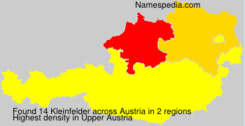 Surname Kleinfelder in Austria Surname Kleinfelder in Austria
