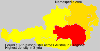 Surname Kleinschuster in Austria Surname Kleinschuster in Austria