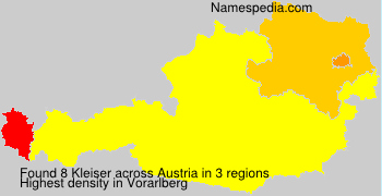 Surname Kleiser in Austria Surname Kleiser in Austria