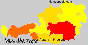 Surname Kleisner in Austria Surname Kleisner in Austria