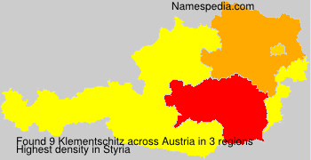 Surname Klementschitz in Austria Surname Klementschitz in Austria