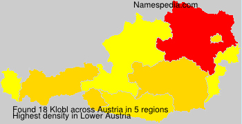 Surname Klobl in Austria Surname Klobl in Austria