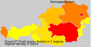 Surname Knall in Austria Surname Knall in Austria
