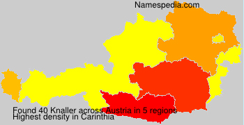 Surname Knaller in Austria Surname Knaller in Austria